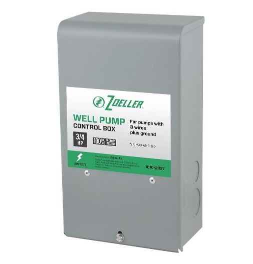 Zoeller 10-2337 3/4 HP 3-Wire Control Box - NYDIRECT