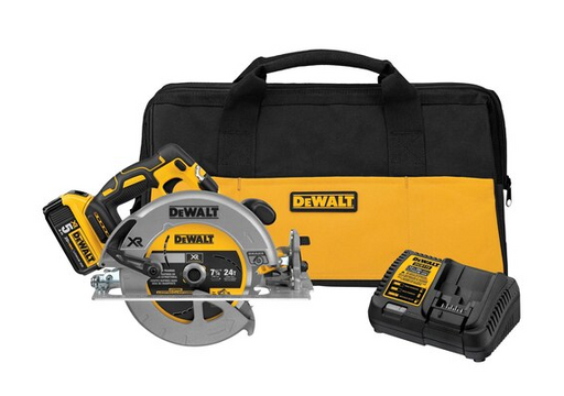 Dewalt DCS570P1 20V MAX* XR® Brushless Cordless 7-1/4 in. Circular Saw Kit - NYDIRECT