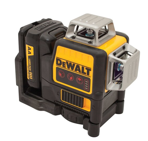 Dewalt DW089LR 12V MAX* Compatible Red 3 X 360 Line Laser - NYDIRECT
