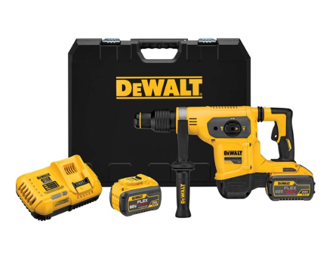 Dewalt DCH481X2 60V MAX* 1-9/16 in. Brushless SDS MAX Combination Rotary Hammer Kit - NYDIRECT