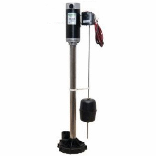 Zoeller 585-0005 Aquanot® II Battery Backup Pedestal Sump Pump System with Electronic Charger - NYDIRECT
