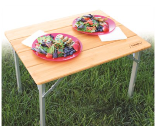Camco 51895 Folding Bamboo Table Top - NYDIRECT