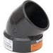IPEX 397071 2" x 45D PVC Elbow SPxH System 1738 - NYDIRECT