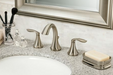 Moen T6420-9000 Eva Widespread Bathroom Faucet with Valve - NYDIRECT