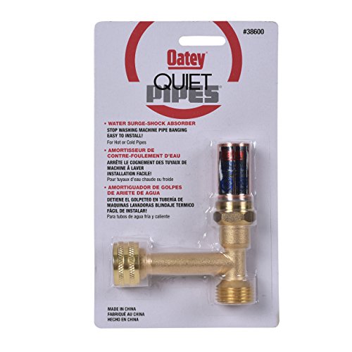 OATEY Quiet Pipes 38600 Line Shock Absorber, 250 deg F, 200 Psi, copper Quiet Pipes Line Shock Absorber - NYDIRECT