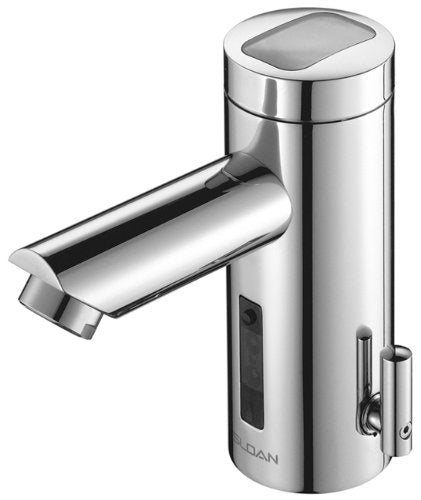 Sloan 3335017 EAF-275-ISM-CP Optima® Solar-Powered Deck-Mounted Mid Body Faucet - NYDIRECT
