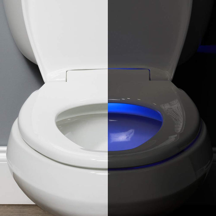 Bemis H1900NL Radiance Heated Night Light Plastic Toilet Seat - NYDIRECT