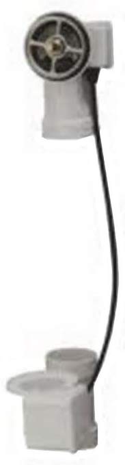 Geberit 151.504.00.1 17-24-Inch Tub Depth TurnControl Cable-Operated Bath Waste and Overflow Bathtub Drain - NYDIRECT