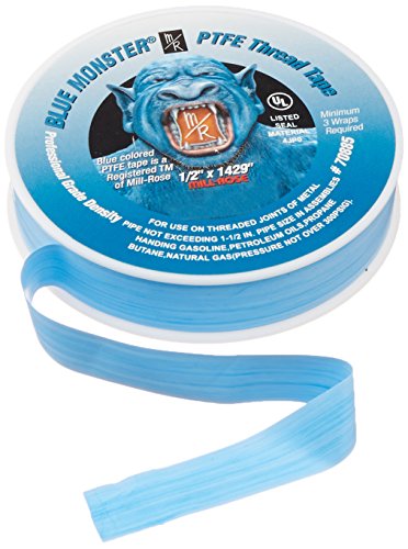 1/4-inch PTFE Thread Seal Tape - Oxygen Compatible