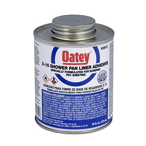 Oatey® 30812 LO-VOC X-15™ PVC Solvent 16 oz