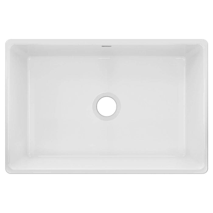 Elkay Fireclay SWUF28179 Single Bowl Farmhouse Sink - NYDIRECT