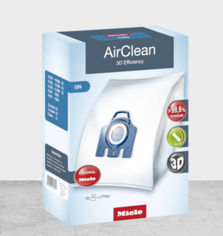 Miele 10123210 Dustbag GN AirClean 3D - NYDIRECT