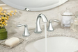 Moen T6420-9000 Eva Widespread Bathroom Faucet with Valve - NYDIRECT