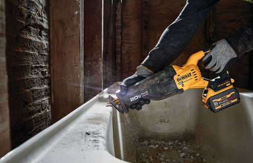 Dewalt DCS386B 20V MAX* Brushless Cordless Reciprocating Saw with FLEXVOLT ADVANTAGE™ (Tool Only) - NYDIRECT