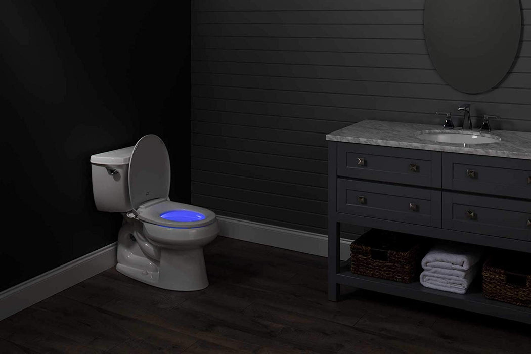 Bemis H1900NL Radiance Heated Night Light Plastic Toilet Seat - NYDIRECT