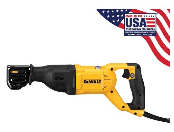 Dewalt DWE305 12.0 Amp Reciprocating Saw NYDIRECT
