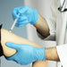 AMMEX® Blue Nitrile Exam Latex Free Disposable Gloves - NYDIRECT