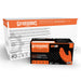 AMMEX® Gloveworks® HD Orange Nitrile Powder Free Industrial Gloves - NYDIRECT