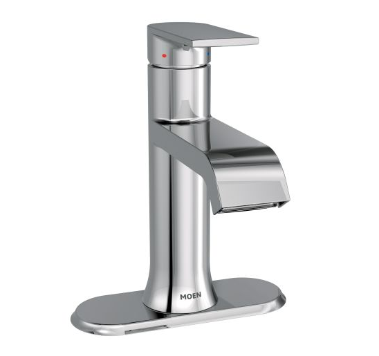 Moen 6702 Genta Single Handle Bathroom Faucet - NYDIRECT
