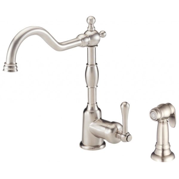 Gerber Opulence Kitchen Faucet with Side Spray - NYDIRECT