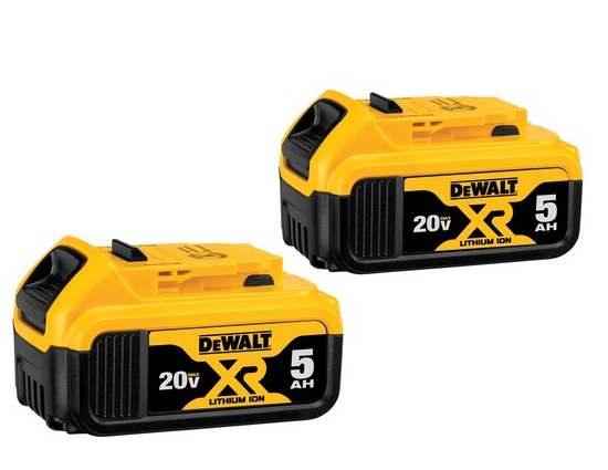 Dewalt DCB205-2 20V Max 5 AH Battery Double Pack - NYDIRECT