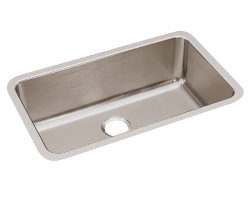 Elkay Lustertone Classic Stainless Steel 30-1/2" x 18-1/2" Single Bowl Undermount Sink - NYDIRECT