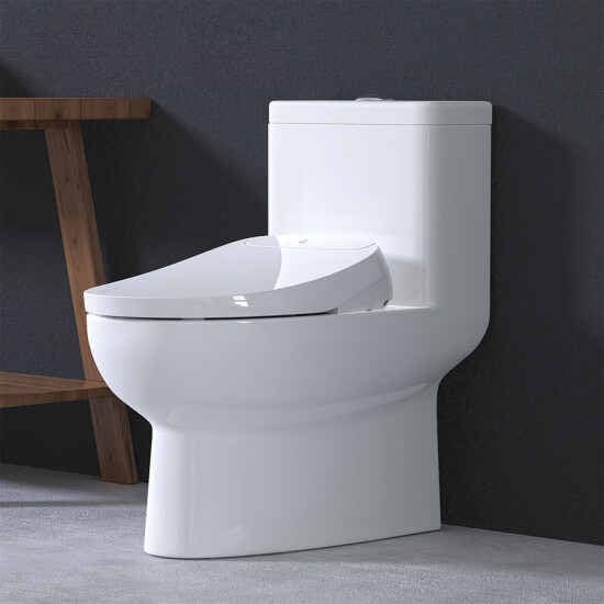 Bemis Haven 5000 Plastic Elongated Bidet Toilet Seat in White - NYDIRECT