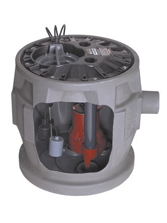 Liberty Pumps Pro380-Series 24" x 24" Simplex Sewage System - NYDIRECT