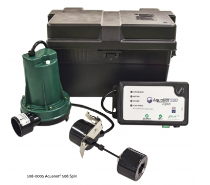 Zoeller 508-0005 Aquanot® Spin 508 Battery Back-Up System