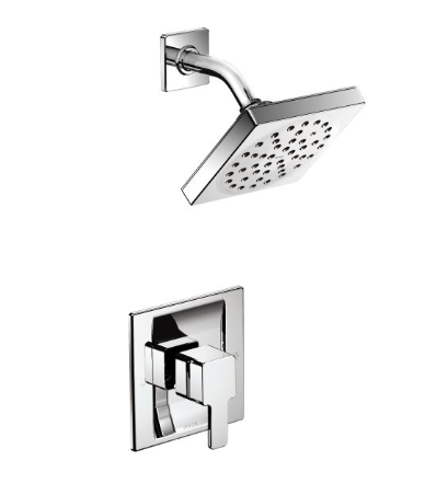 Moen TS2712 90 Degree Positemp Pressure Balancing Shower Trim, Valve Required - NYDIRECT