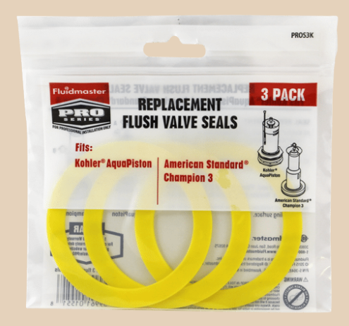 Fluidmaster PROS3KP15 Replacement Flush Valve Seals for American Standard and Kohler Toilets - NYDIRECT