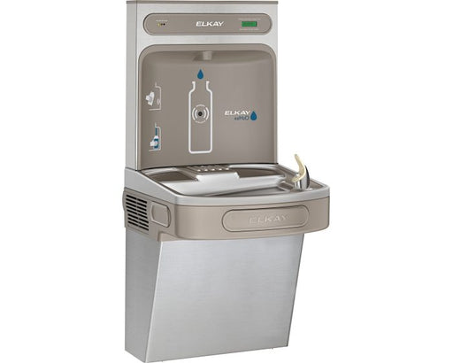 Elkay LZS8WSLK EZH2O Bottle Filling Station with Single ADA Cooler, Filtered 8 GPH Light Gray - NYDIRECT