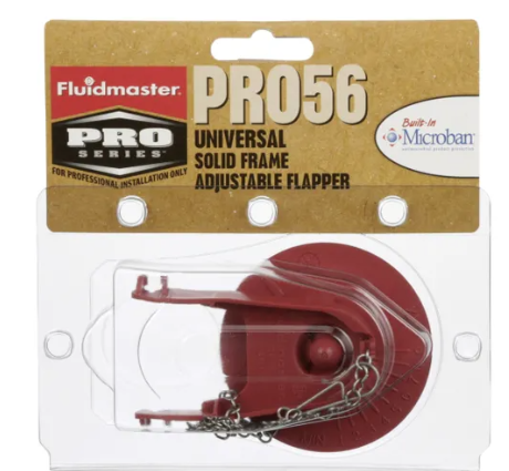 Fluidmaster PRO56 Universal Adjustable Flapper w/Microban - NYDIRECT