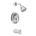 Moen TL183 Chateau Pressure Balancing Tub & Shower Trim, Valve Required - NYDIRECT