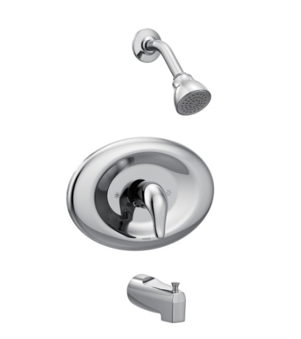 Moen TL2369EP Chateau Positemp Pressure Balancing Tub & Shower Remodel Trim, Valve Required - NYDIRECT